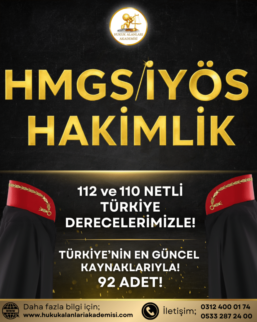 Adli Hakimlik ve HMGS1 8