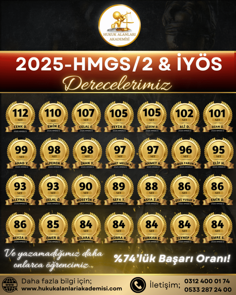 Adli Hakimlik ve HMGS5 15