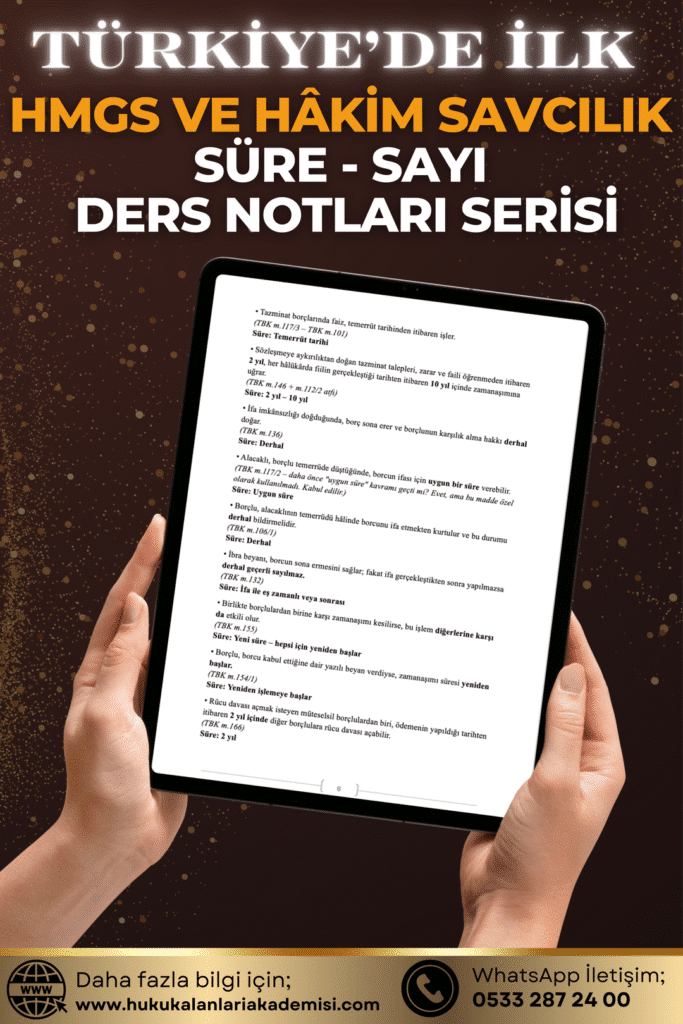 Adli Hakimlik ve HMGS3 1