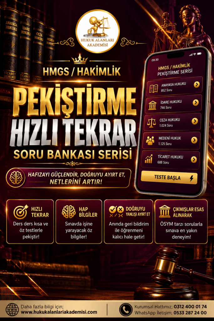 Adli Hakimlik ve HMGS10 3