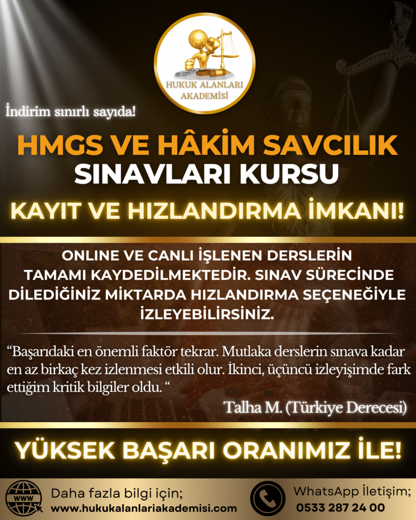 Adli Hakimlik Eğitimi Afiş