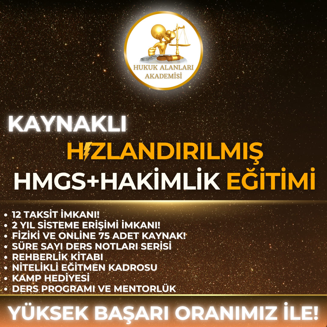 HMGS Hızlandırılmış + Hâkimlik Paketi (Kaynaklı)