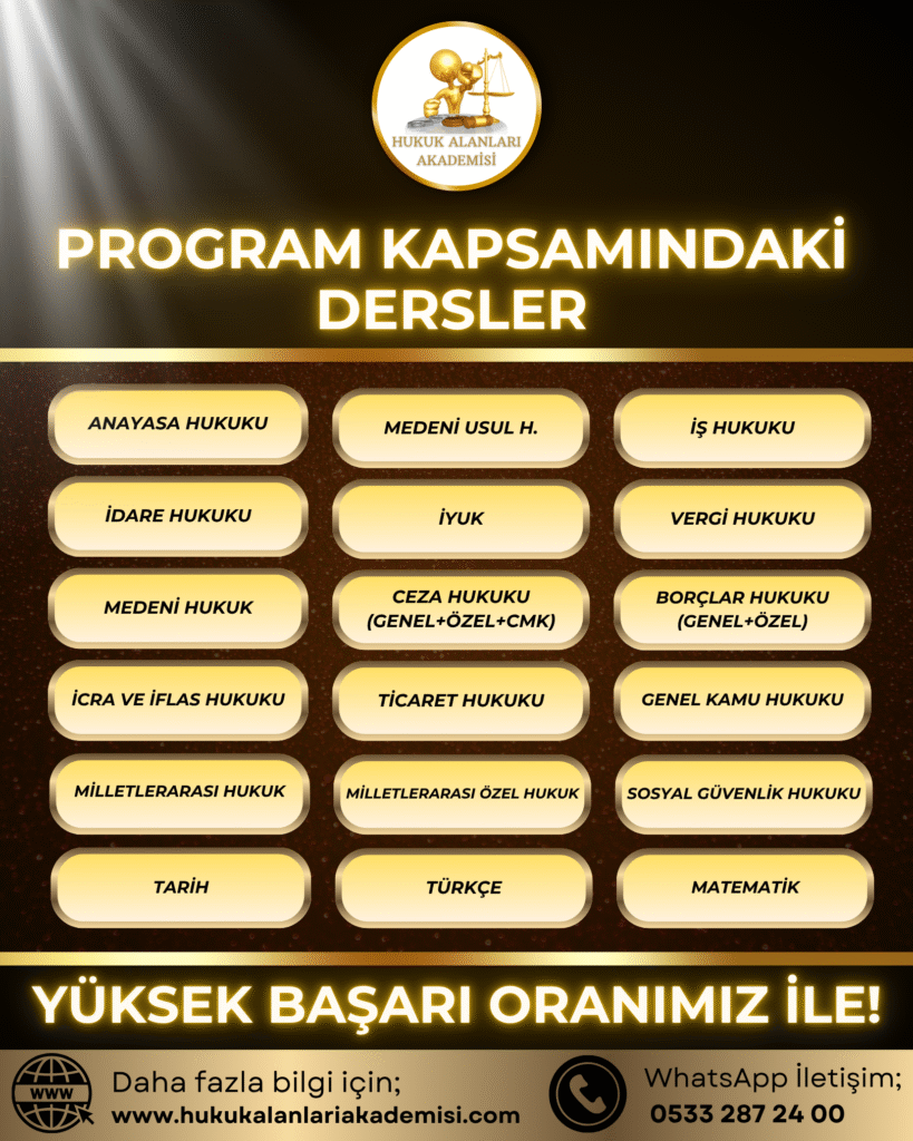 Adli Hakimlik Eğitimi Afiş