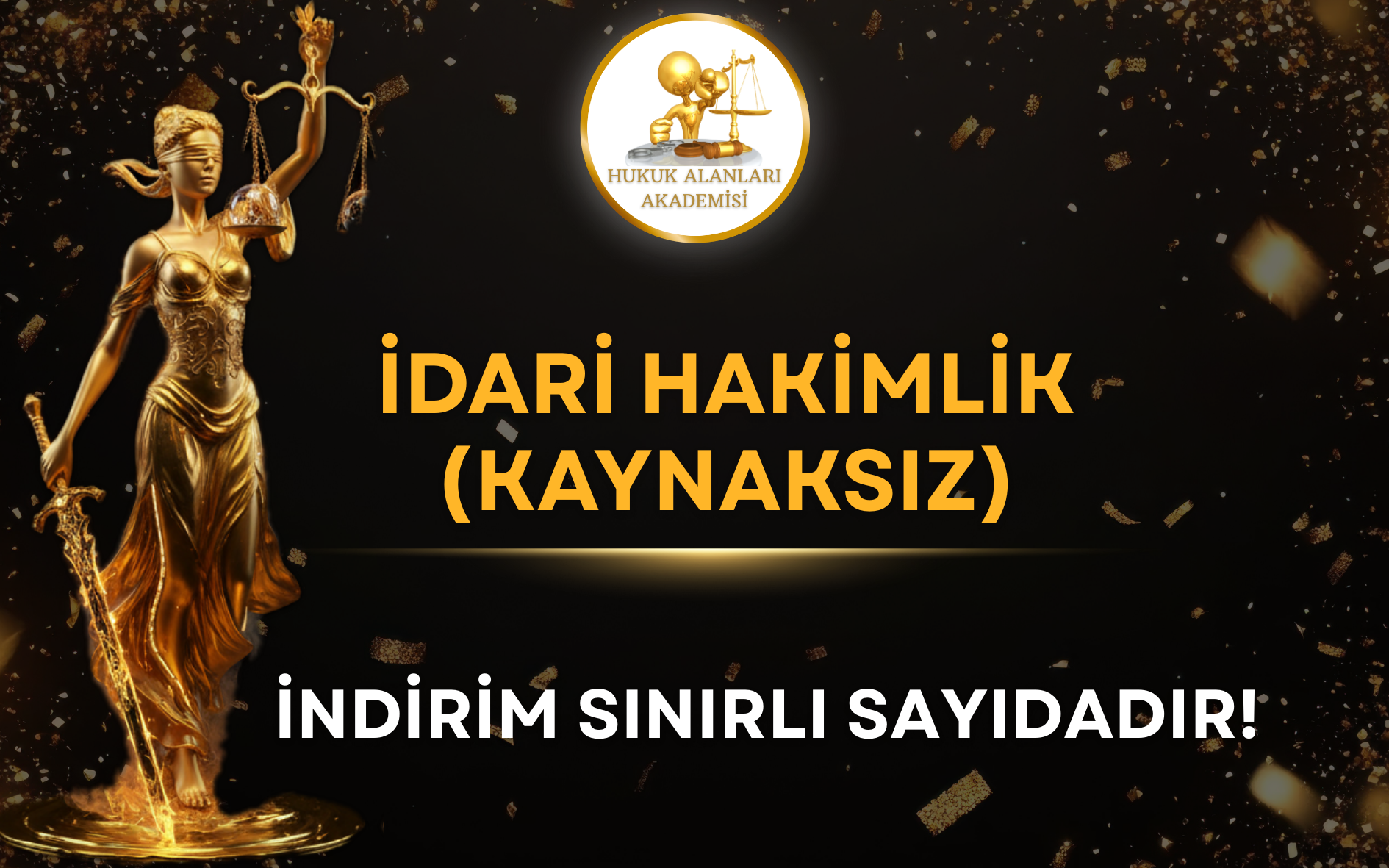 İDARİ HAKİMLİK KURSU (12 TAKSİT İMKANI!) (KAYNAKSIZ)