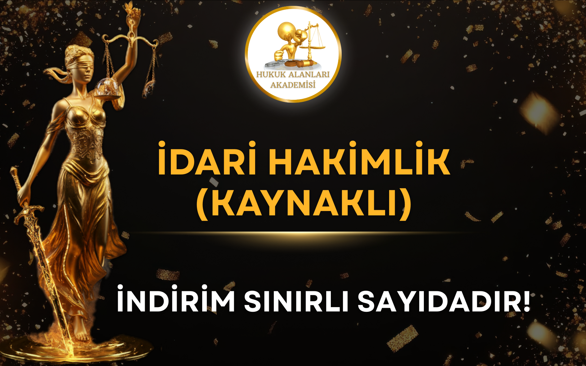 İDARİ HAKİMLİK KURSU (12 TAKSİT İMKANI!) (KAYNAKLI)