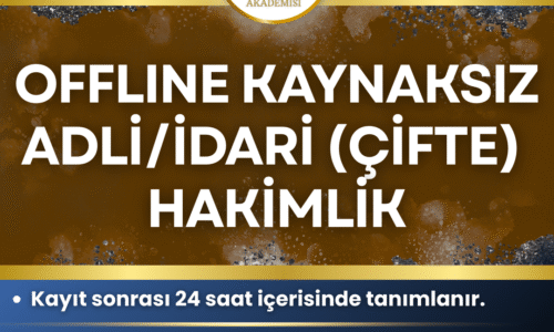 Adli Hakimlik ve HMGS6