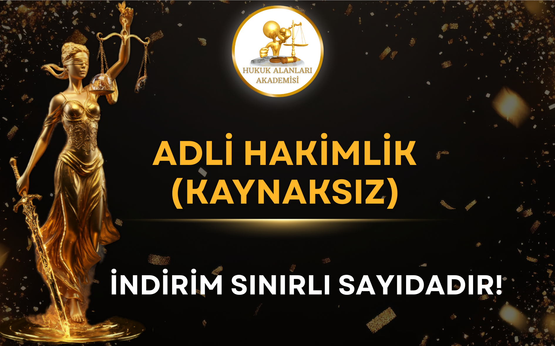 ADLİ HAKİMLİK KURSU (12 TAKSİT İMKANI!) (KAYNAKSIZ)