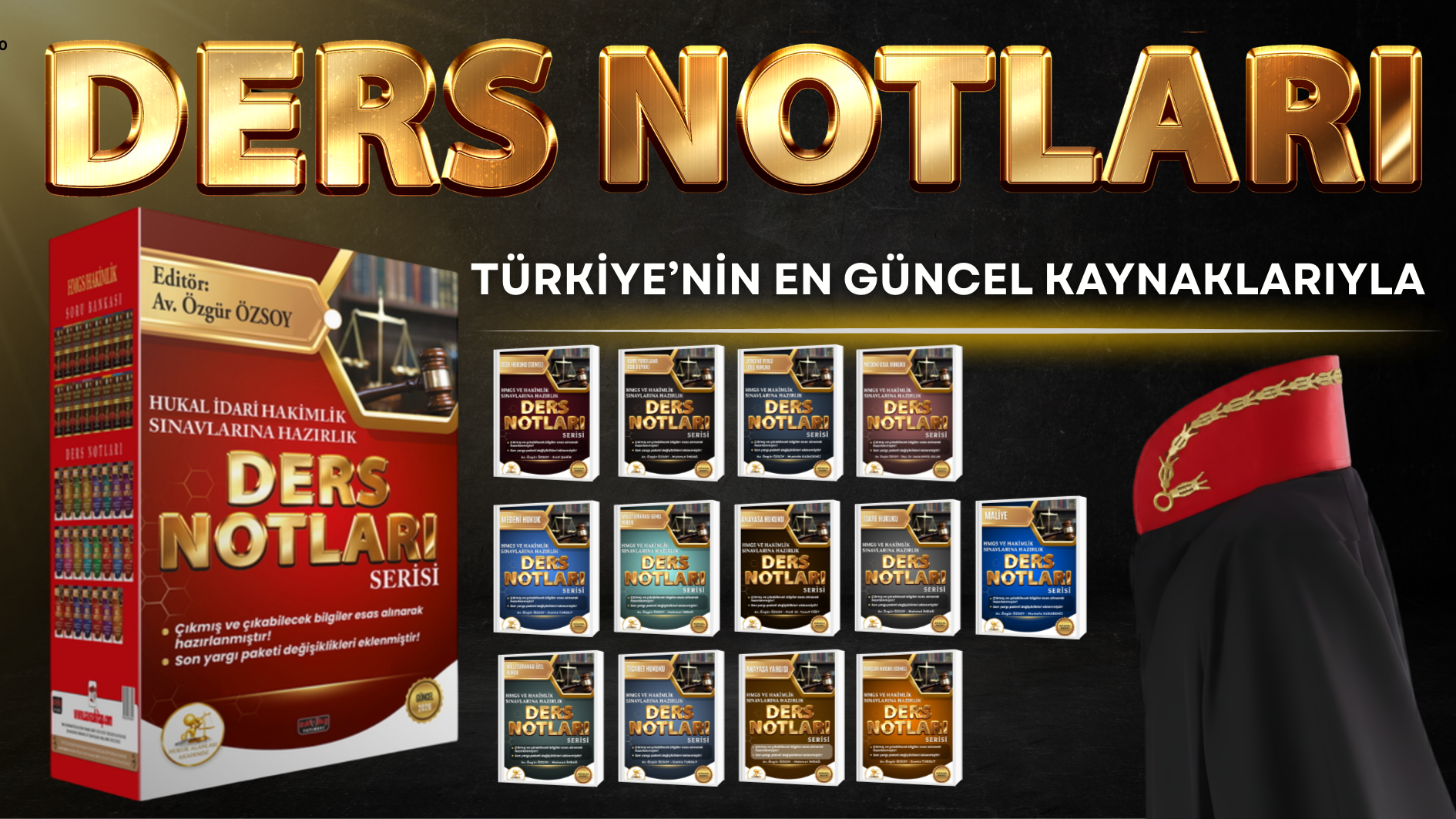 İDARİ HAKİMLİK DERS NOTLARI SETİ (2026 BASIM)