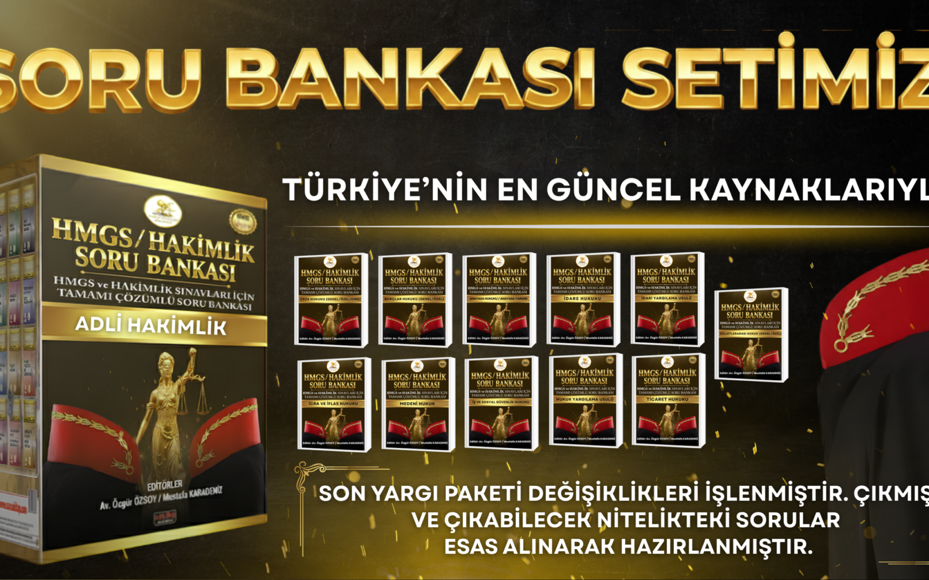 ADLİ HAKİMLİK SORU BANKASI SETİ (2026 BASIM)