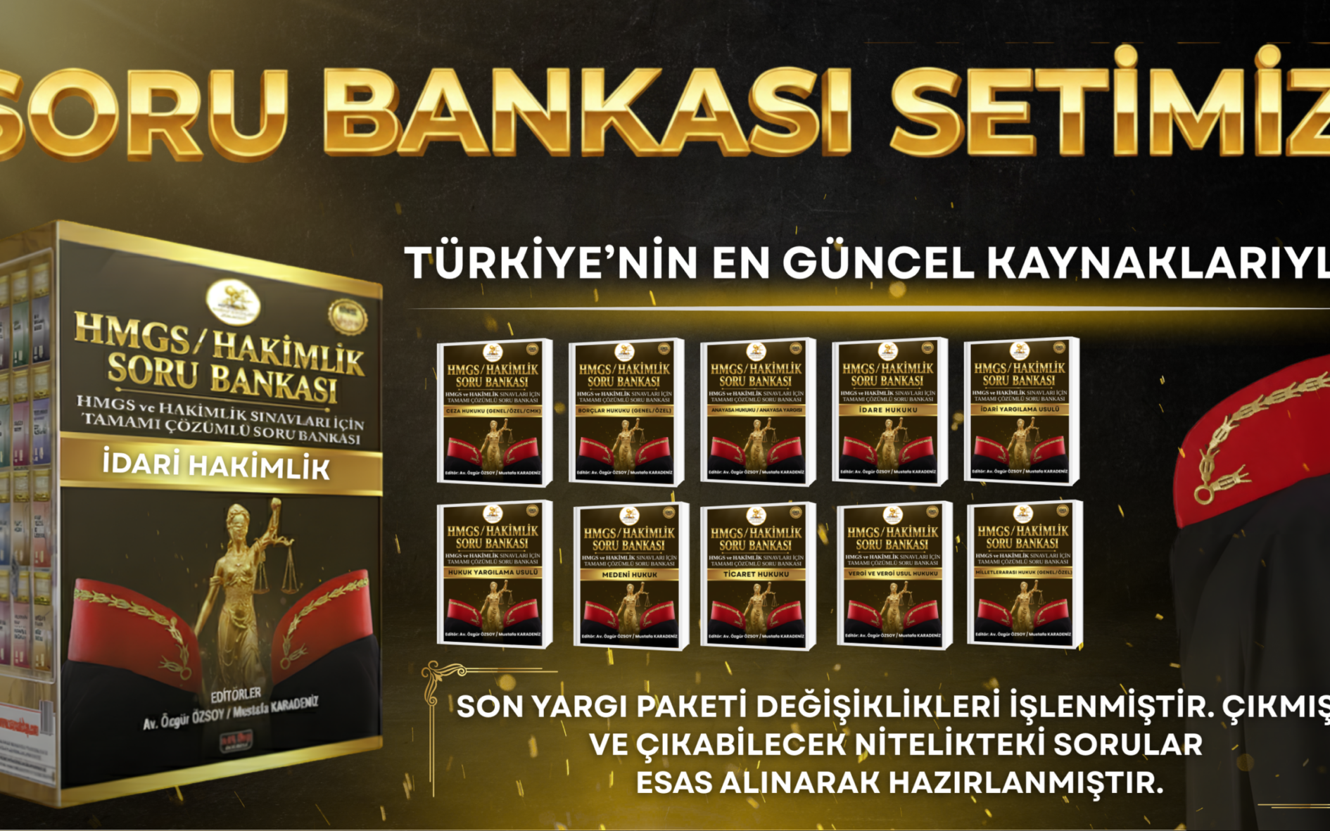 İDARİ HAKİMLİK SORU BANKASI SETİ (2026 BASIM)