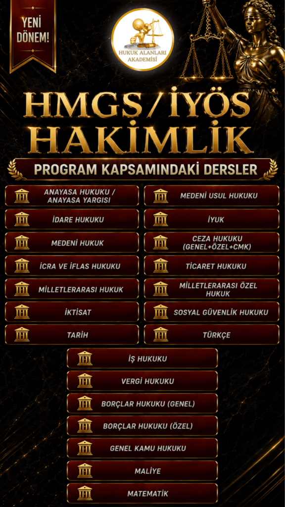 Adli Hakimlik ve HMGS11 6